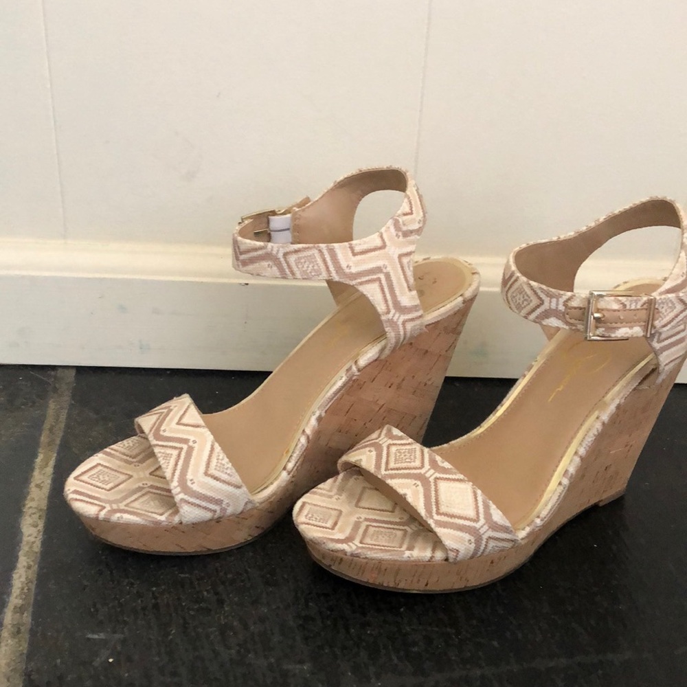 Jessica Simpson platform shoes